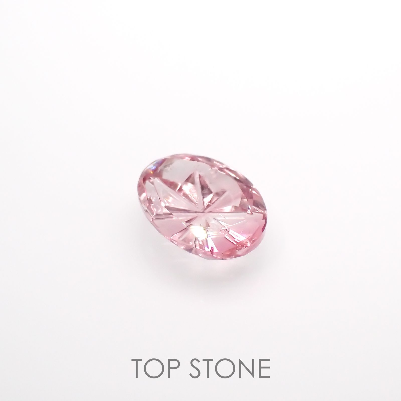 ◇甲州貴石切子Plus Three◇バイカラートルマリン カード付き(宝石名トルマリン)ルワンダ産 1.12ct 識別済[220114593]8.1x6.1mm前後