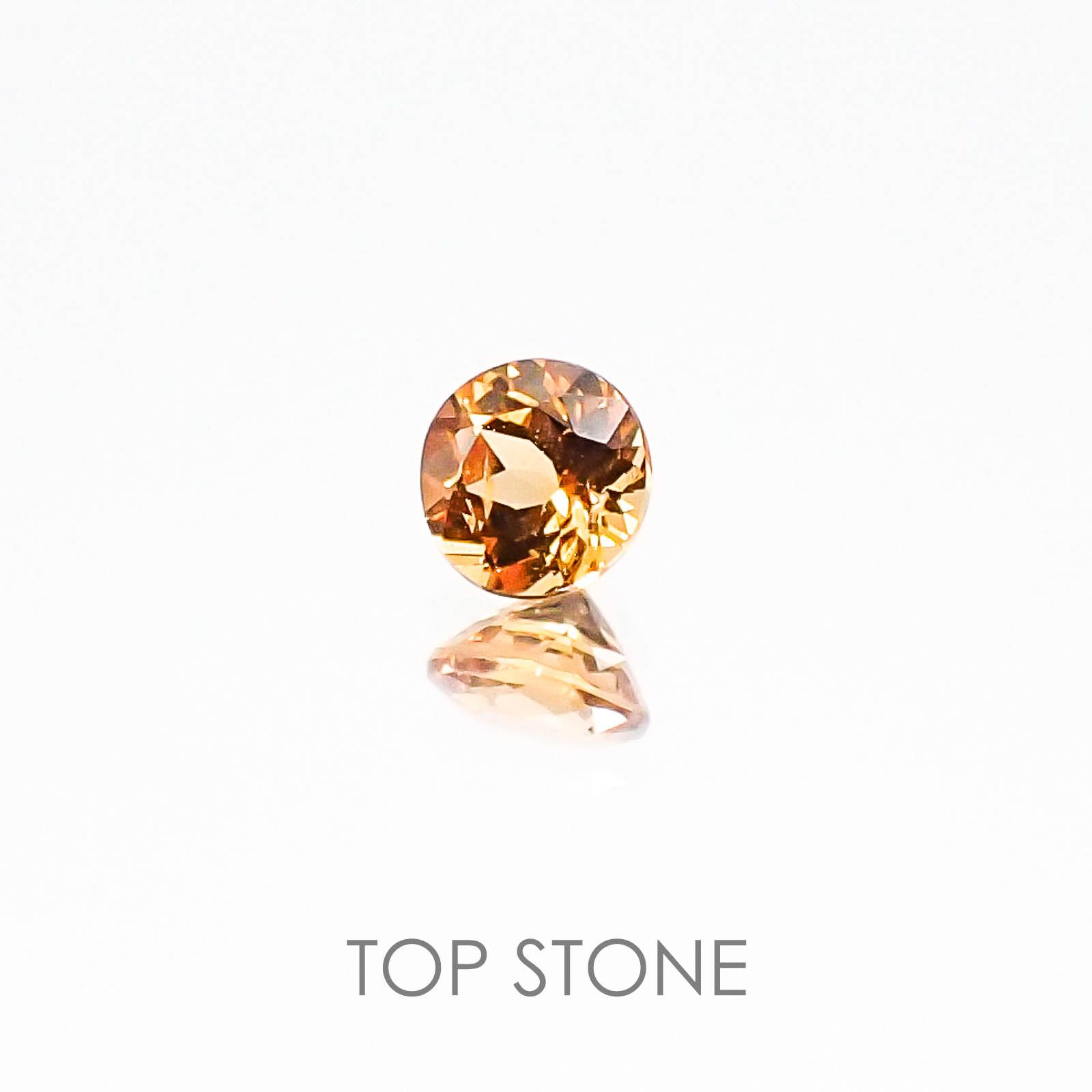 スペサルティンガーネット マンダリンオレンジカラー ケニア産 ルース 0.16ct[20084393]3.2×3.2mm前後