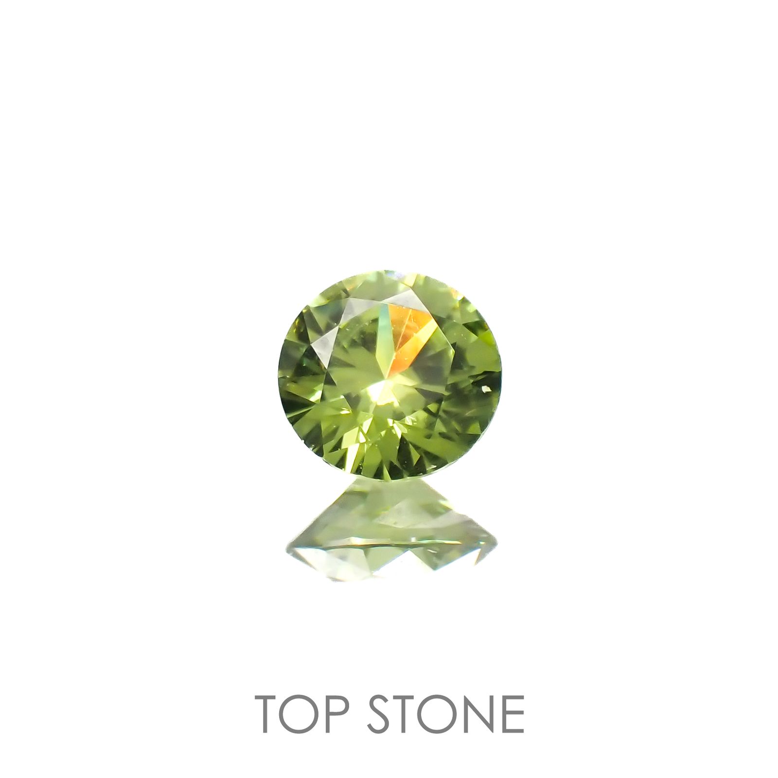 デマントイドガーネット ロシア産 0.16ct[221018221]3.4x3.4mm前後