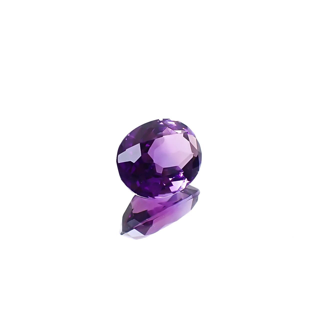 カラーシフトアメジスト ブラジル/ウルグアイ産 1.24ct [250530326]8.3x6.3mm前後