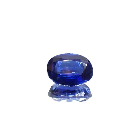 カイヤナイト(宝石名カイヤナイト)ネパール産 1.03ct 識別済[231225175]6.9x5.1mm前後