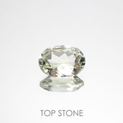 シリマナイト(宝石名シリマナイト)インド産 1.27ct 識別済[221018460]8.1x6.1mm前後