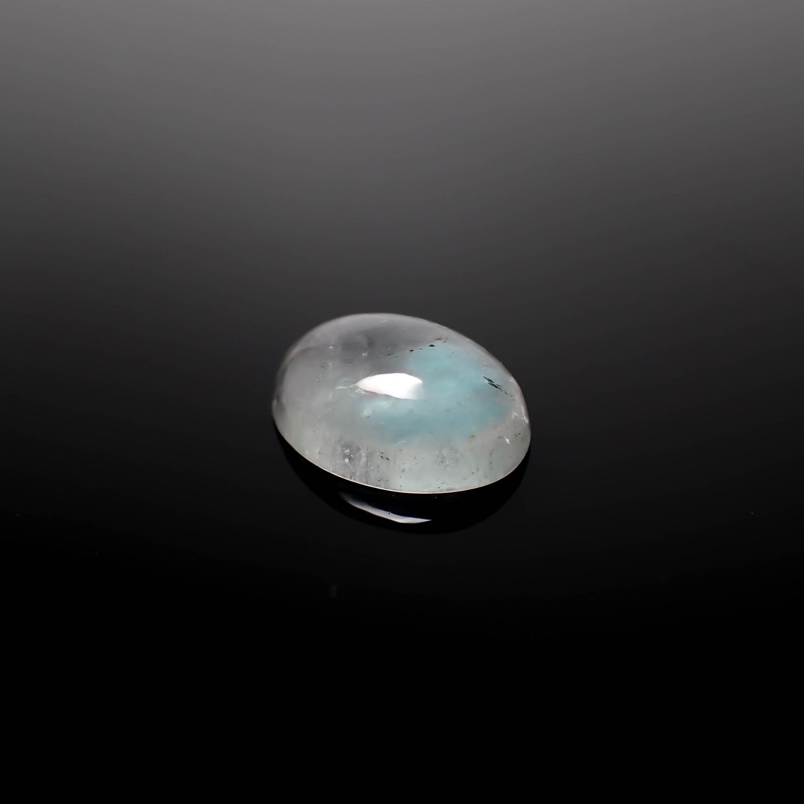 アホイトインクォーツ 南アフリカ・メッシーナ鉱山産 5.93ct [241029310]14.4x11mm前後