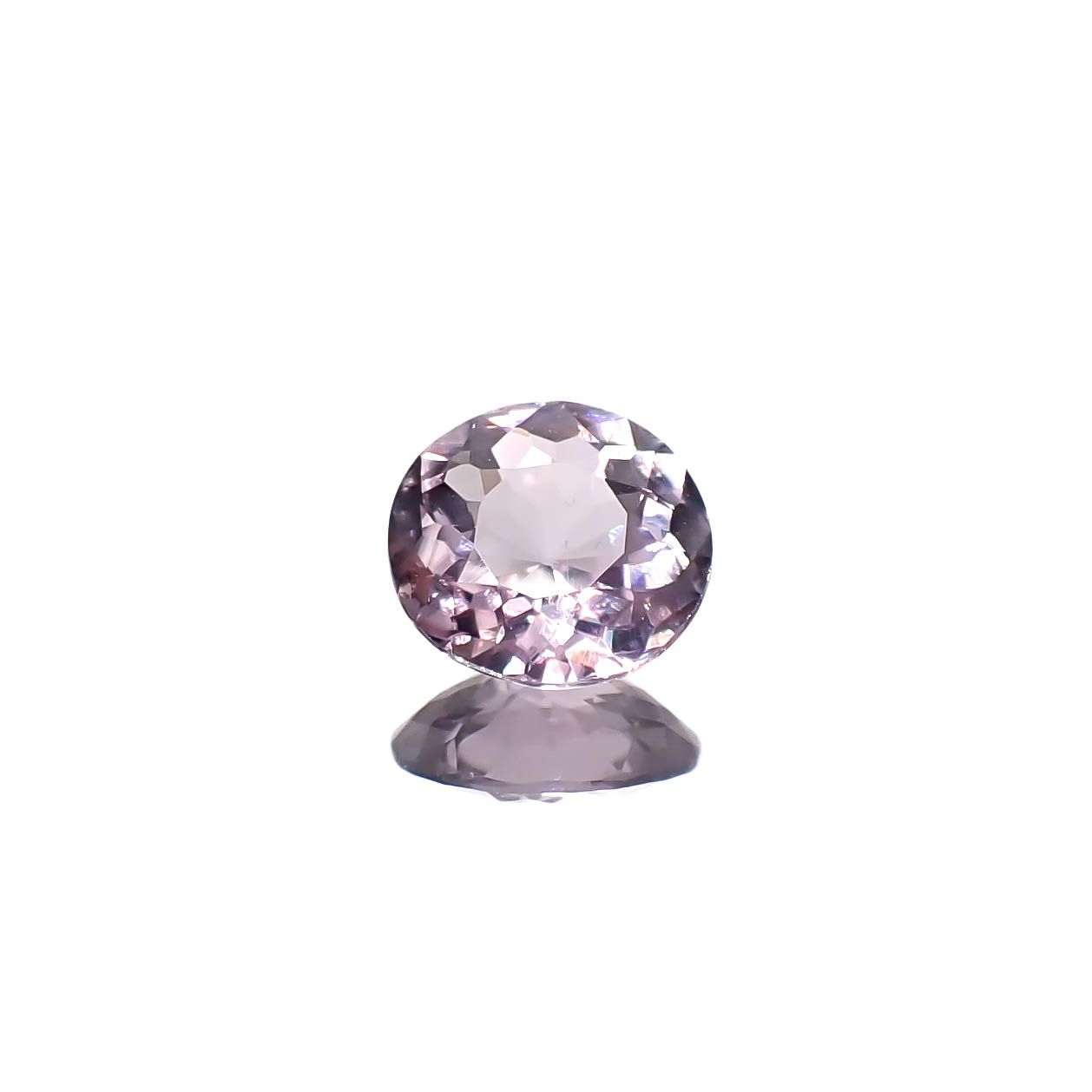 カラーシフト ピンクダイアスポア アフガニスタン産 0.37ct[240627972]4.9x4.9mm前後