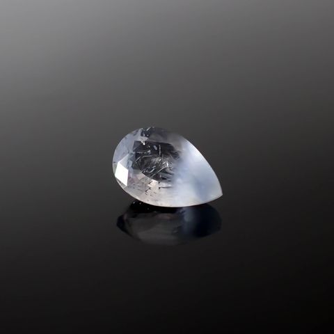 デュモルチェライトインクォーツ ブラジル産 1.22ct[240125652]9x6mm前後