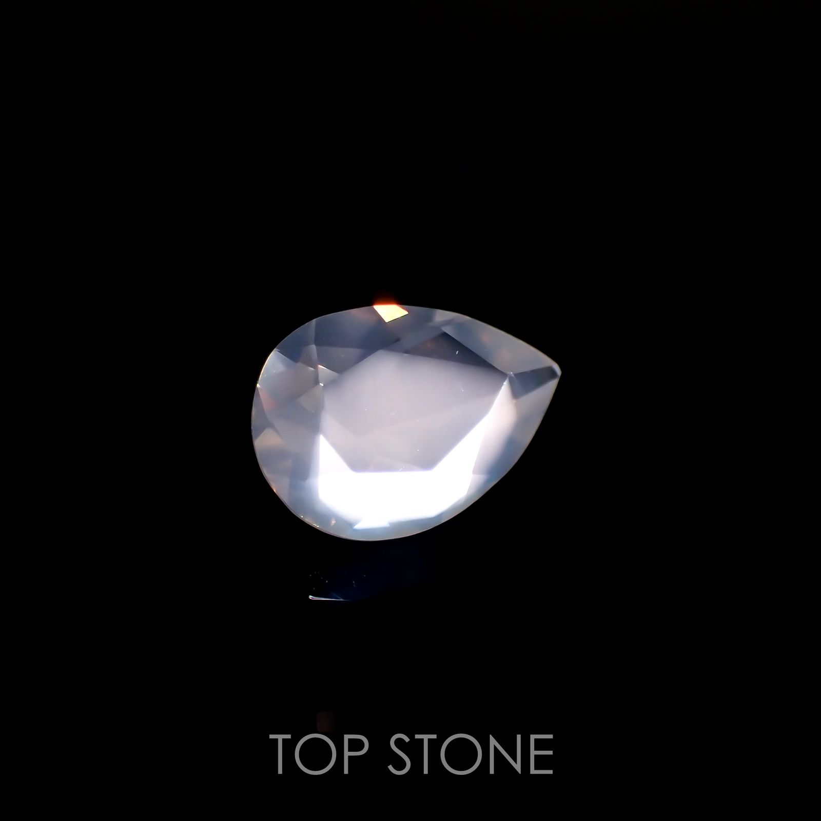 ムーンストーン(宝石名ムーンストーン)インド/スリランカ産 0.57ct 識別済[211113667]7.1x5mm前後