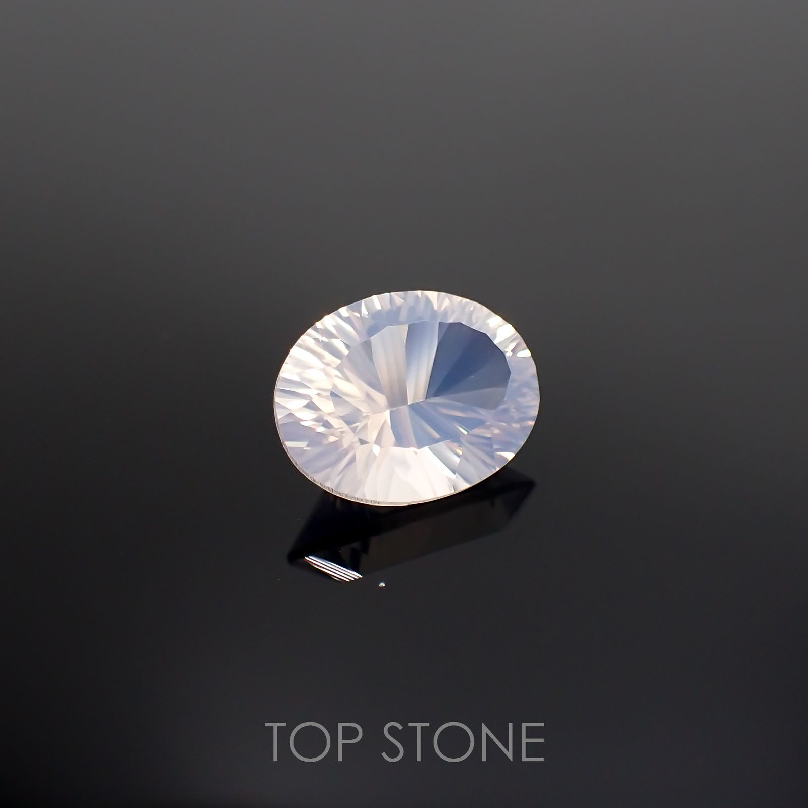 ◇コンケーブカット◇スコロライト ブラジル産 5.97ct[221018635]14.1x10.9mm前後