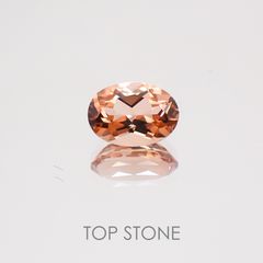 オレゴンサンストーン アメリカ産 ルース 0.74ct[20128884]6.9×4.9mm前後