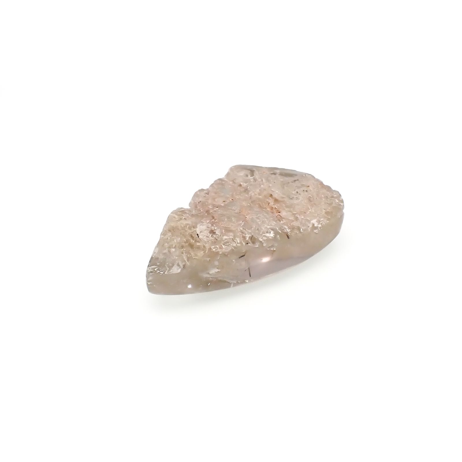 ホワイトガーデンクォーツ ブラジル産 38.93ct[230722633]17.3x31mm前後