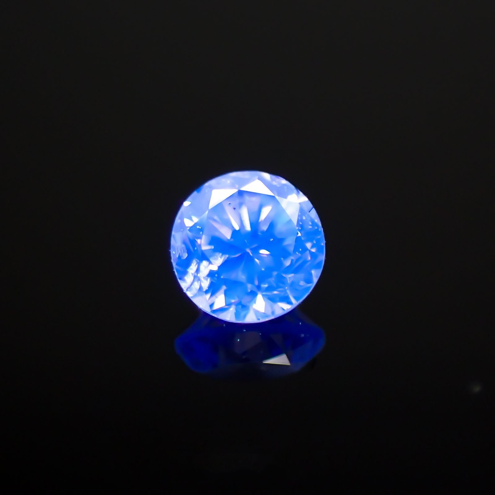 ピンクダイヤモンド (宝石名ダイアモンド)SI-2 / FANCY ORANGY PINK 0.048ct ソ付(CGL)[220716968]2.17x2.25mm前後