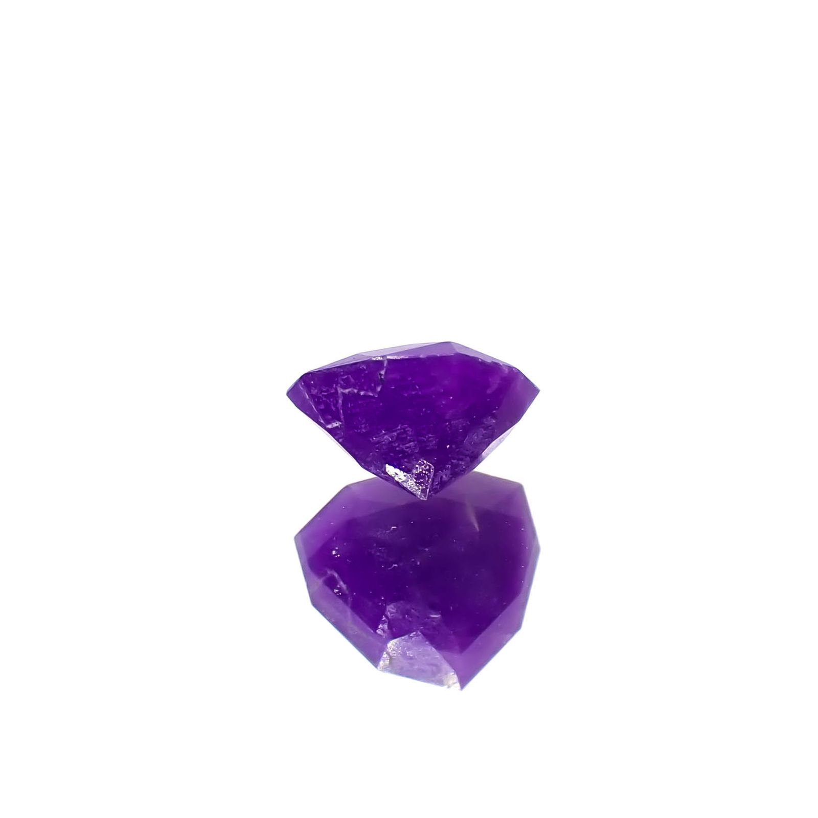 ◇カスタムカット◇スギライト 南アフリカ産 0.43ct[240628370]5.5x5.3mm前後