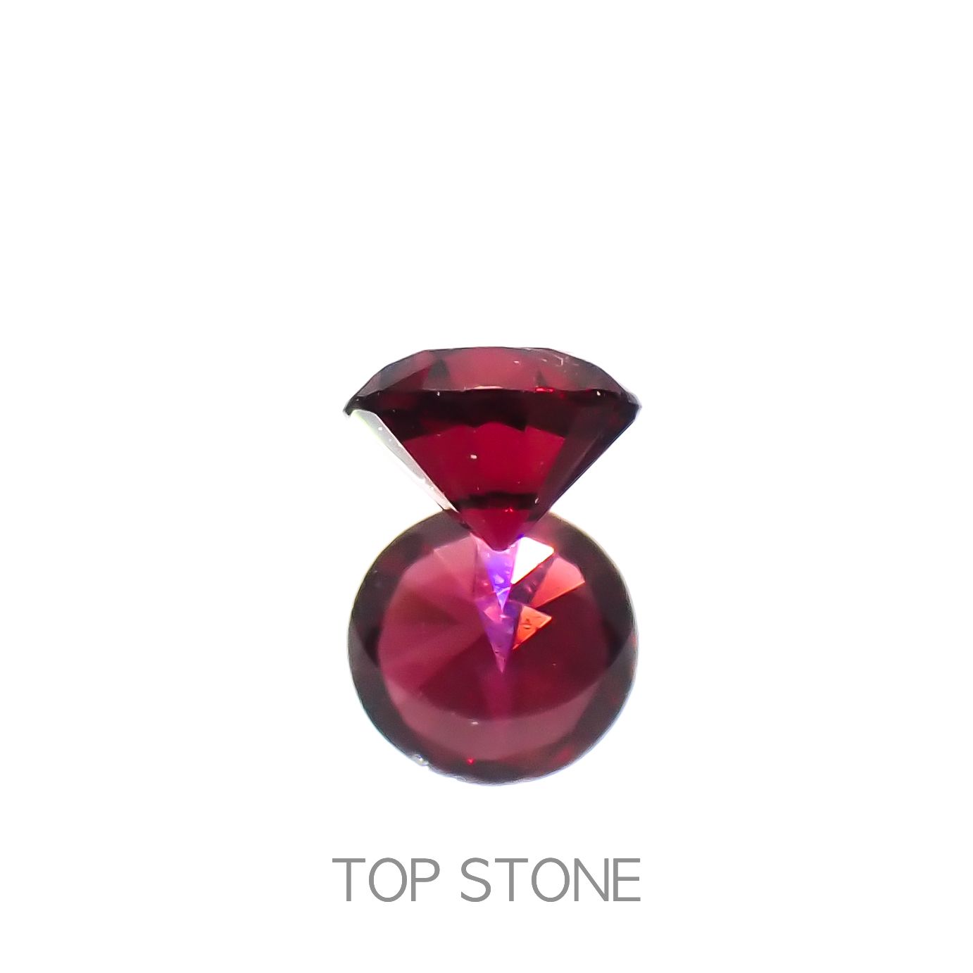 レッドスピネル ビルマ/マダガスカル産 0.21ct[230220548]3.6x3.5mm前後