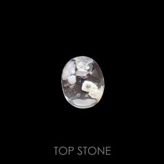 フローライトインクォーツ マダガスカル産 11.63ct[220415661]14.4x11.8mm前後