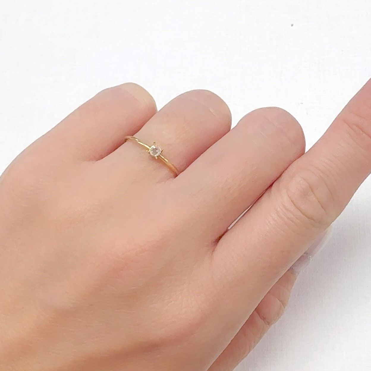◇ローズカット◇ダイヤモンド SI-VS/D-G 南アフリカ産 0.049ct [250326903]2.4x2.4mm前後