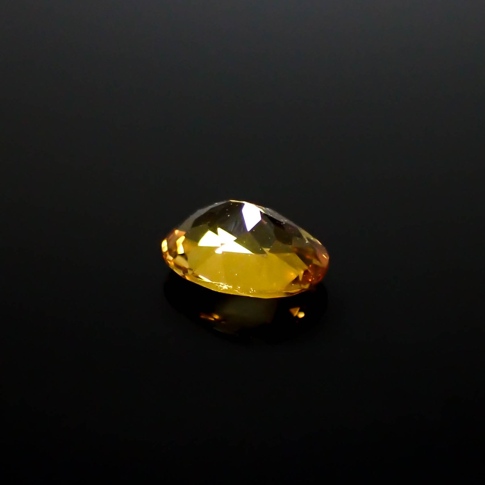 ゴールデンベリル(宝石名ゴールデン・ベリル)ブラジル産 1.13ct 識別済[250330162]8x6.1mm前後