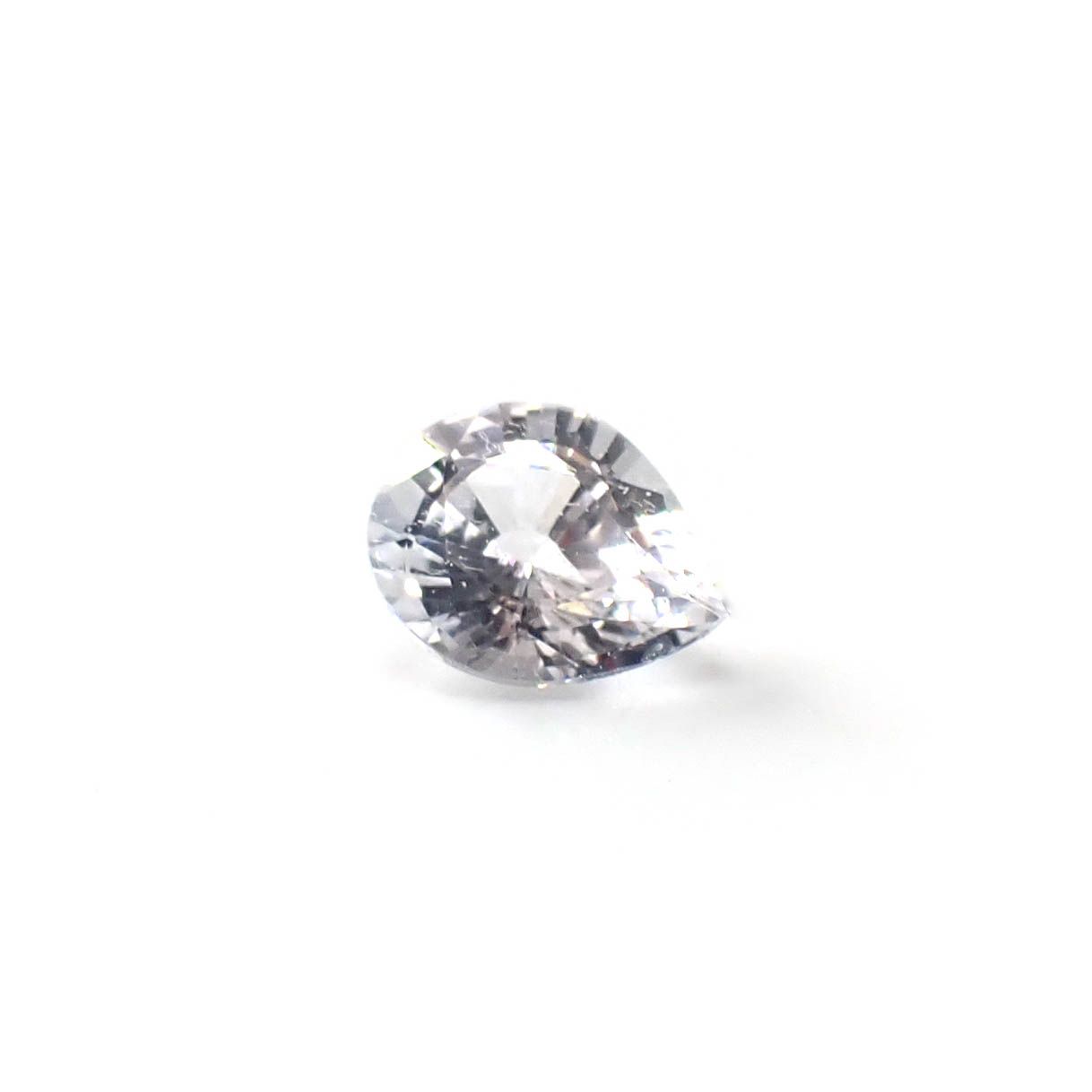 カラーレスサファイア スリランカ産 0.36ct [250830976]5x3.9mm前後
