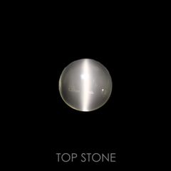 ムーンストーンキャッツアイ(宝石名ムーンストーン・キャッツアイ) インド産 6.03ct 識別済[210812735]12.1×12.1mm前後