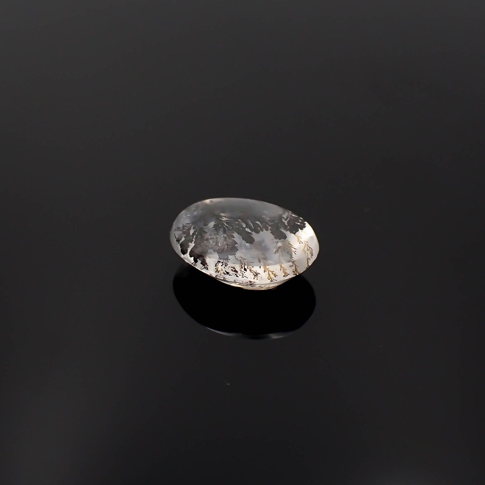 デンドリチッククォーツ ブラジル産 2.47ct[230622444]10.8x8.4mm前後