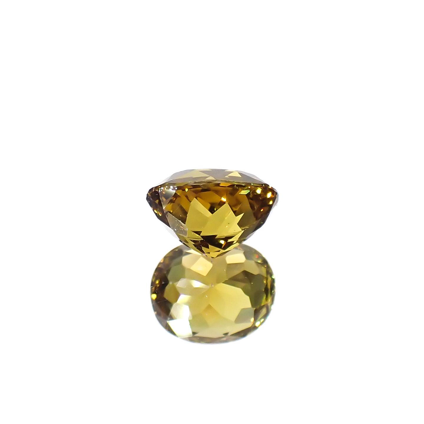 マリガーネット(宝石名グロッシュラー アンドラダイト・ガーネット)マリ共和国産 1.12ct 識別済[231224575]6.6x5.4mm前後