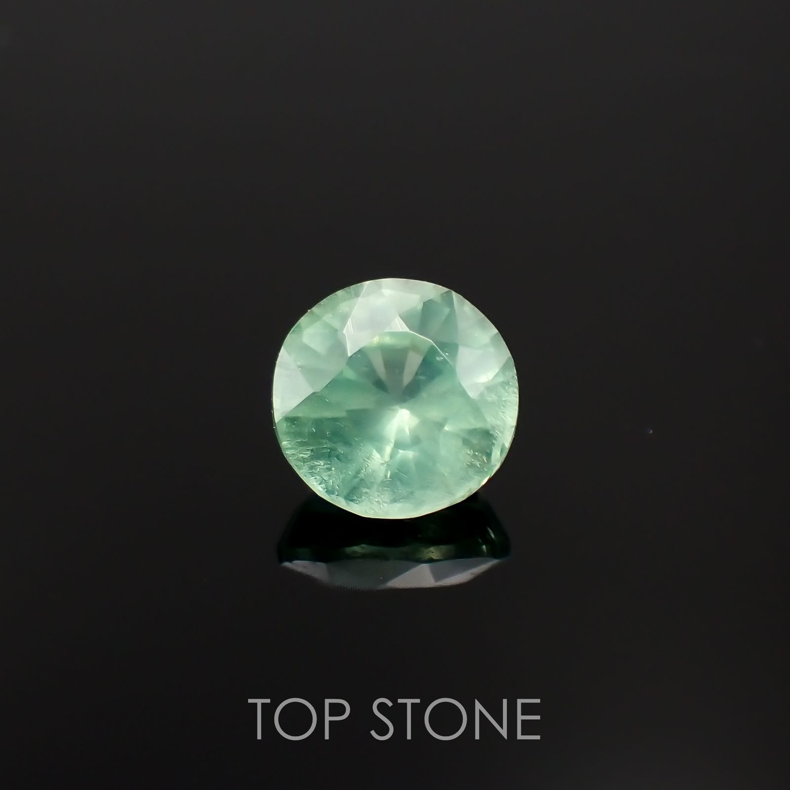 グリーンカイヤナイト タンザニア産 1.00ct[230220566]5.9x5.8mm前後