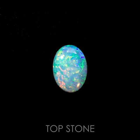 オパール オーストラリア産 0.29ct[221018426]7.2x5.1mm前後