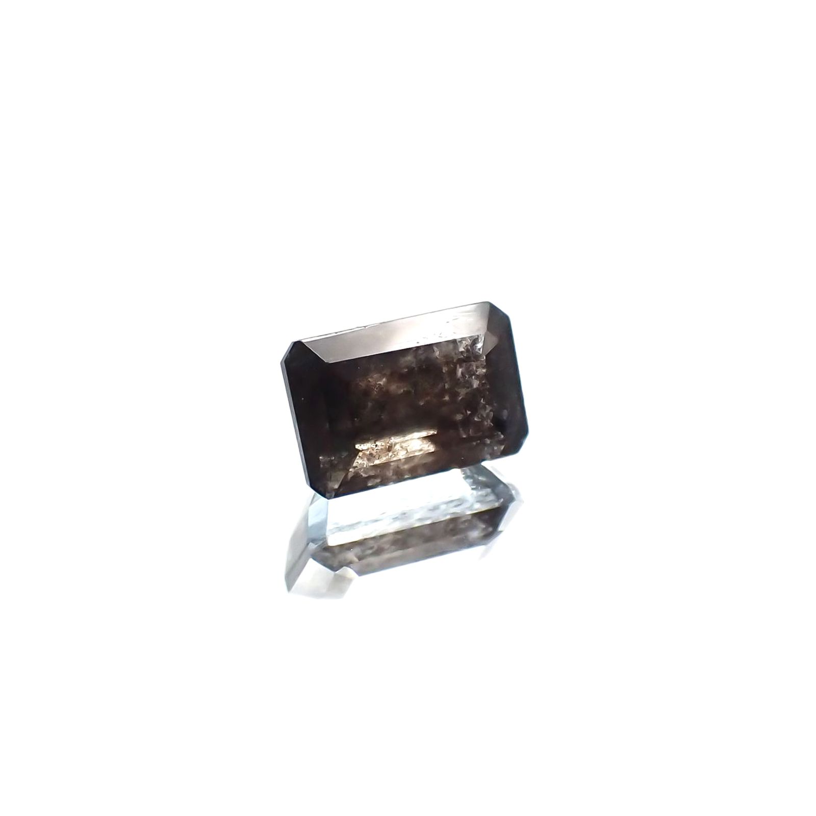 アベンチュリンアクアマリン(宝石名アクアマリン) ナイジェリア産 2.43ct 識別済[250712987]8.8×6mm前後
