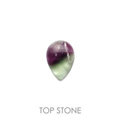 エンジェルフェザーフローライト 中国産 58.49ct[220415682]33.8x23.8mm前後