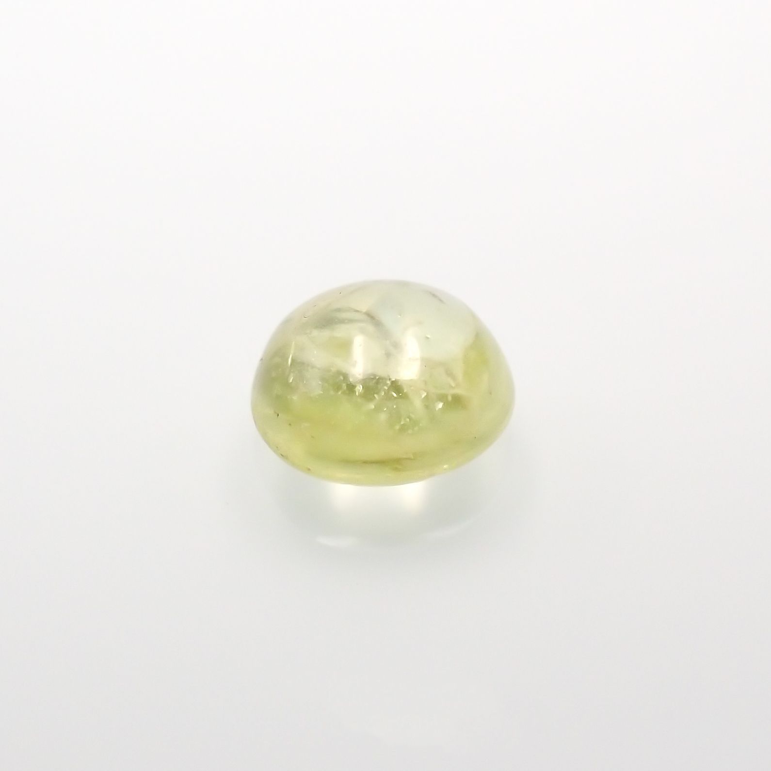 クリソベリルキャッツアイ スリランカ産 0.29ct[221018251]3.9x3.9mm前後