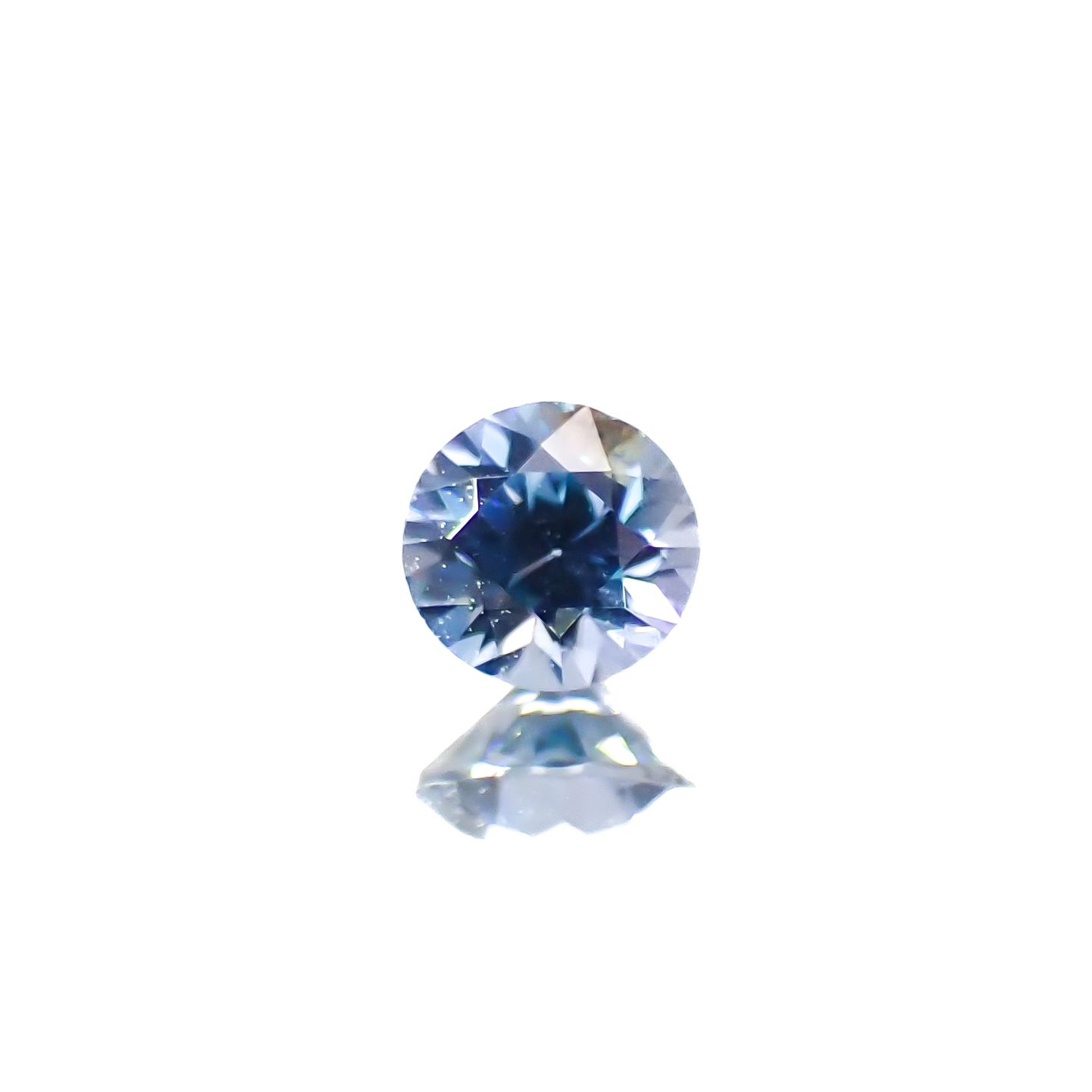 リバースカラーチェンジジルコン ミャンマー・モゴック産 0.19ct[240929171]3.2x3.2mm前後