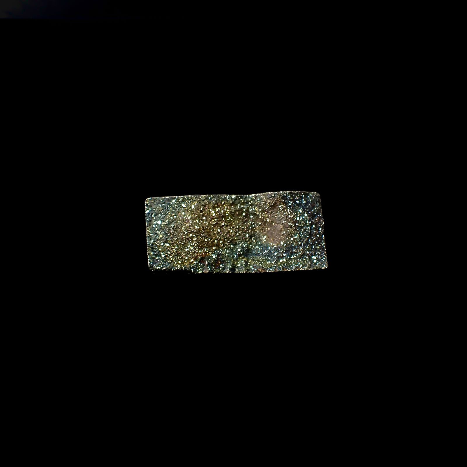 レインボーパイライト 原石 ロシア産 20.69ct[240326434]26.4x12mm前後