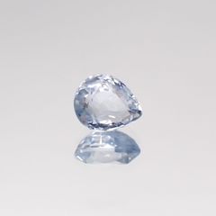 アイスブルーサファイア スリランカ・マダガスカル産 ルース 0.47ct[210611164]4.8×3.9mm前後