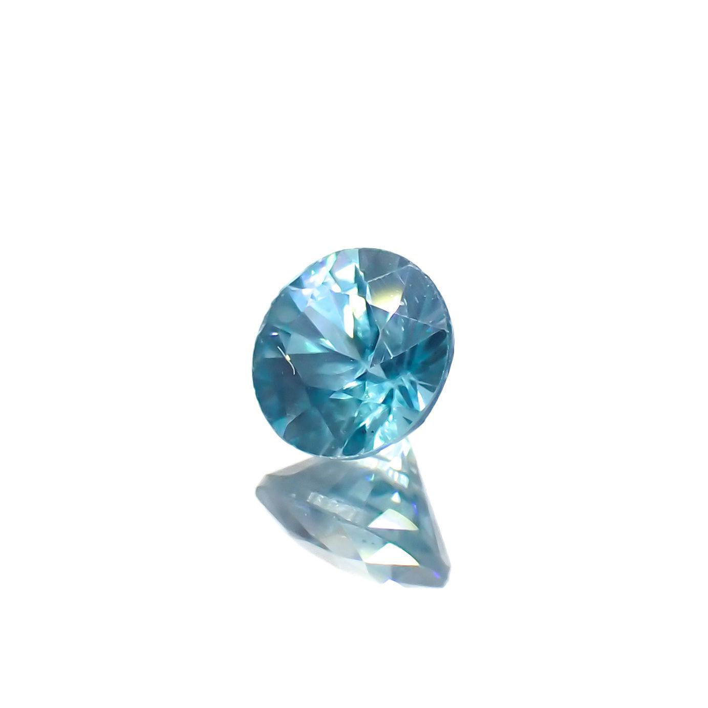 ブルージルコン カンボジア産 0.74ct[230220510]5x4.9mm前後