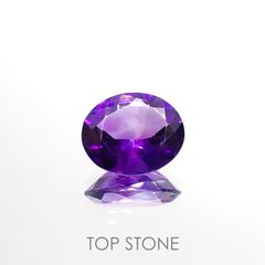 カラーシフトアメジスト(宝石名アメシスト)ブラジル/ウルグアイ産 3.75ct 識別済[220113973]12.1x10.1mm前後