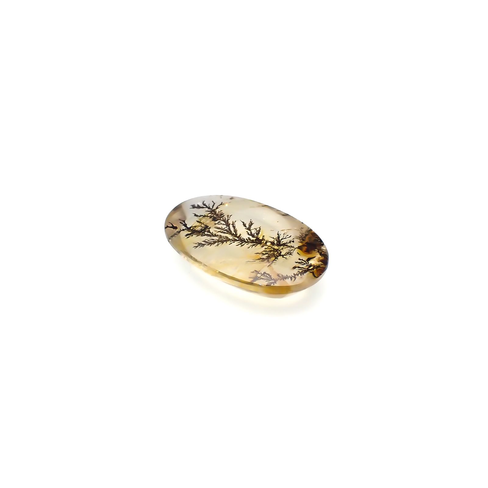デンドリチッククォーツ ブラジル産 6.58ct[230823242]17.7x11.6mm前後
