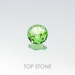 ミントガーネット ケニア産 ルース 0.2ct[20096103]3.9×3.9mm前後
