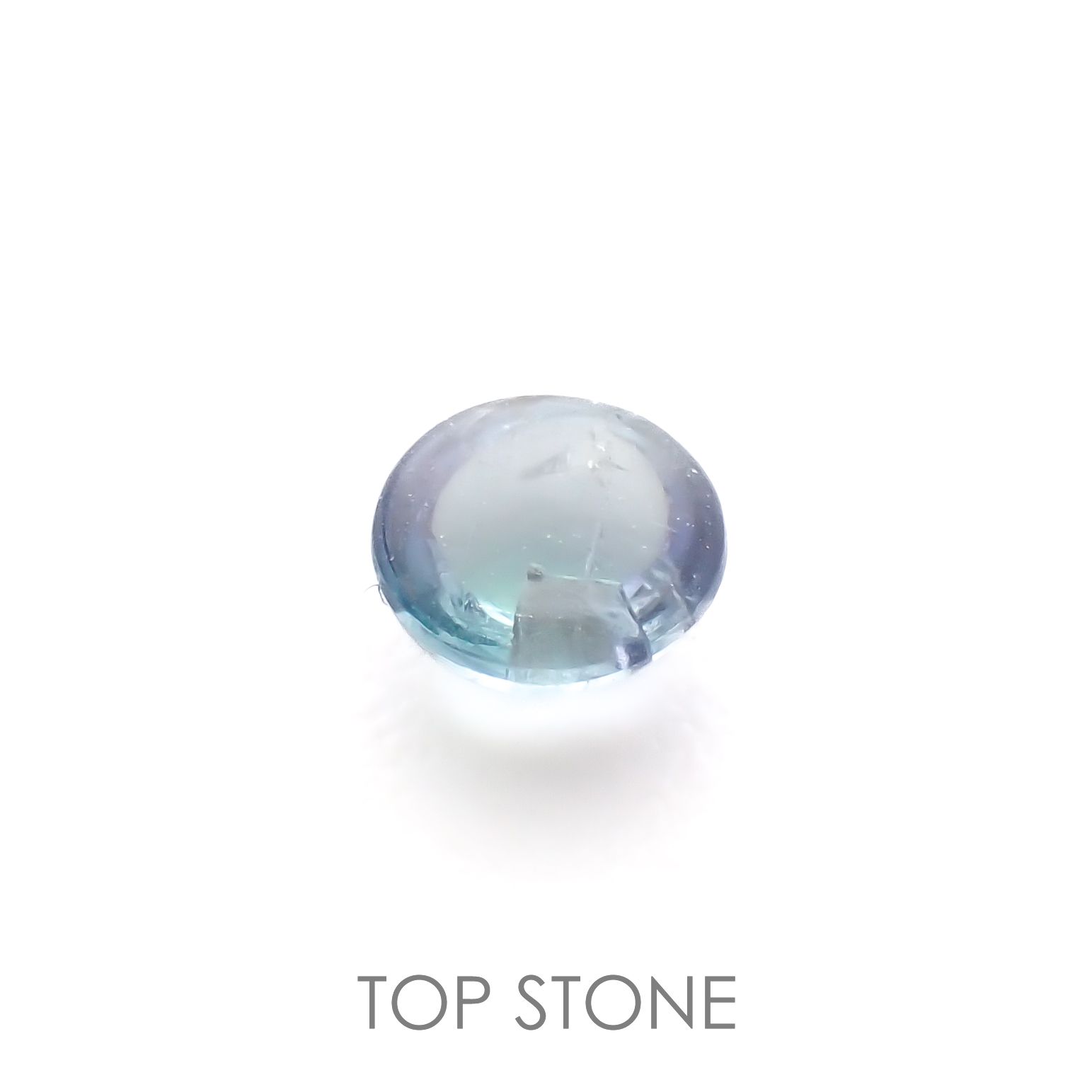 ブルーコーネルピン(宝石名コーネルピン)タンザニア産 0.24ct 識別済[220817350]3.8x3.7mm前後