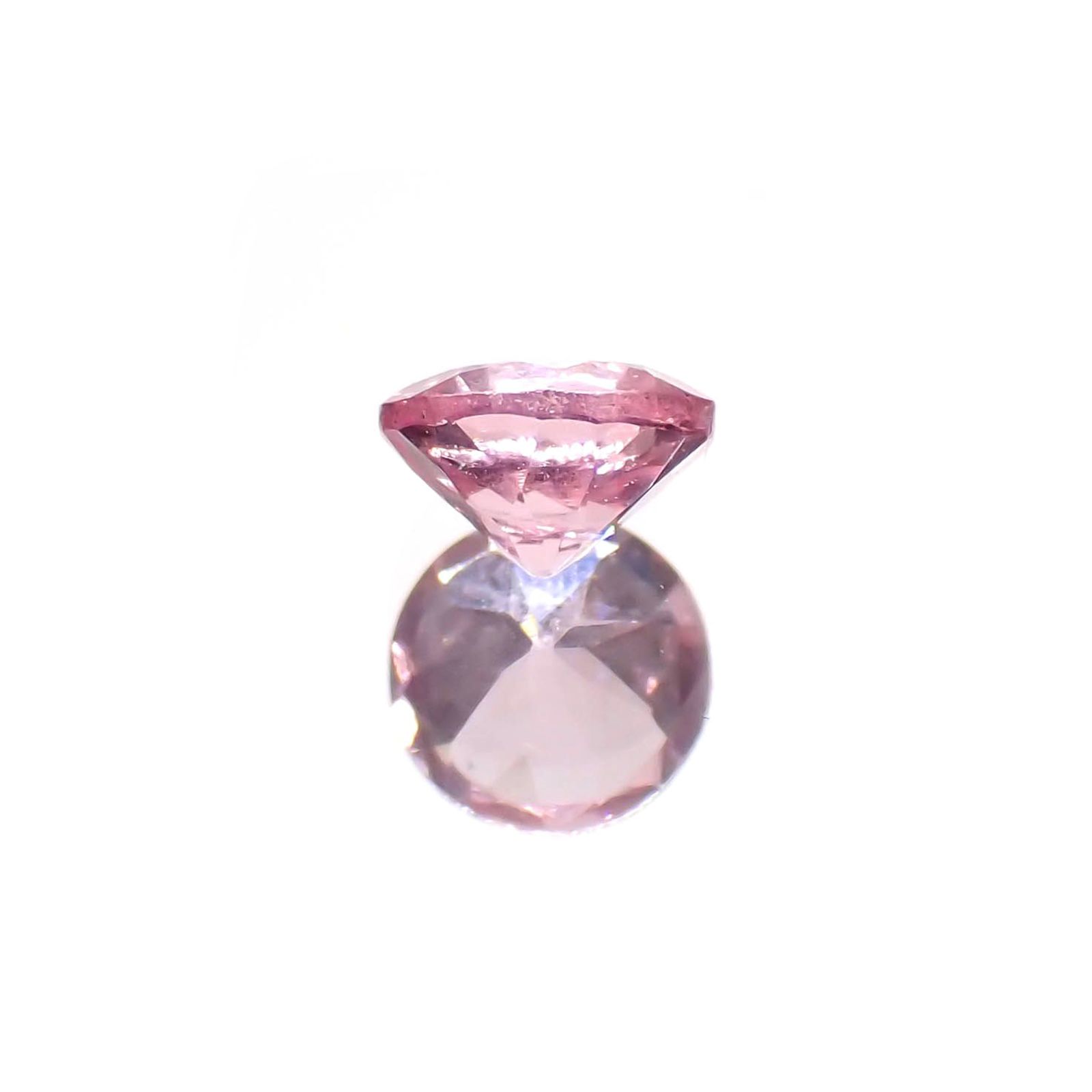 シルキーピンクスピネル タンザニア産 0.36ct [230421571]4.3x4.3mm前後
