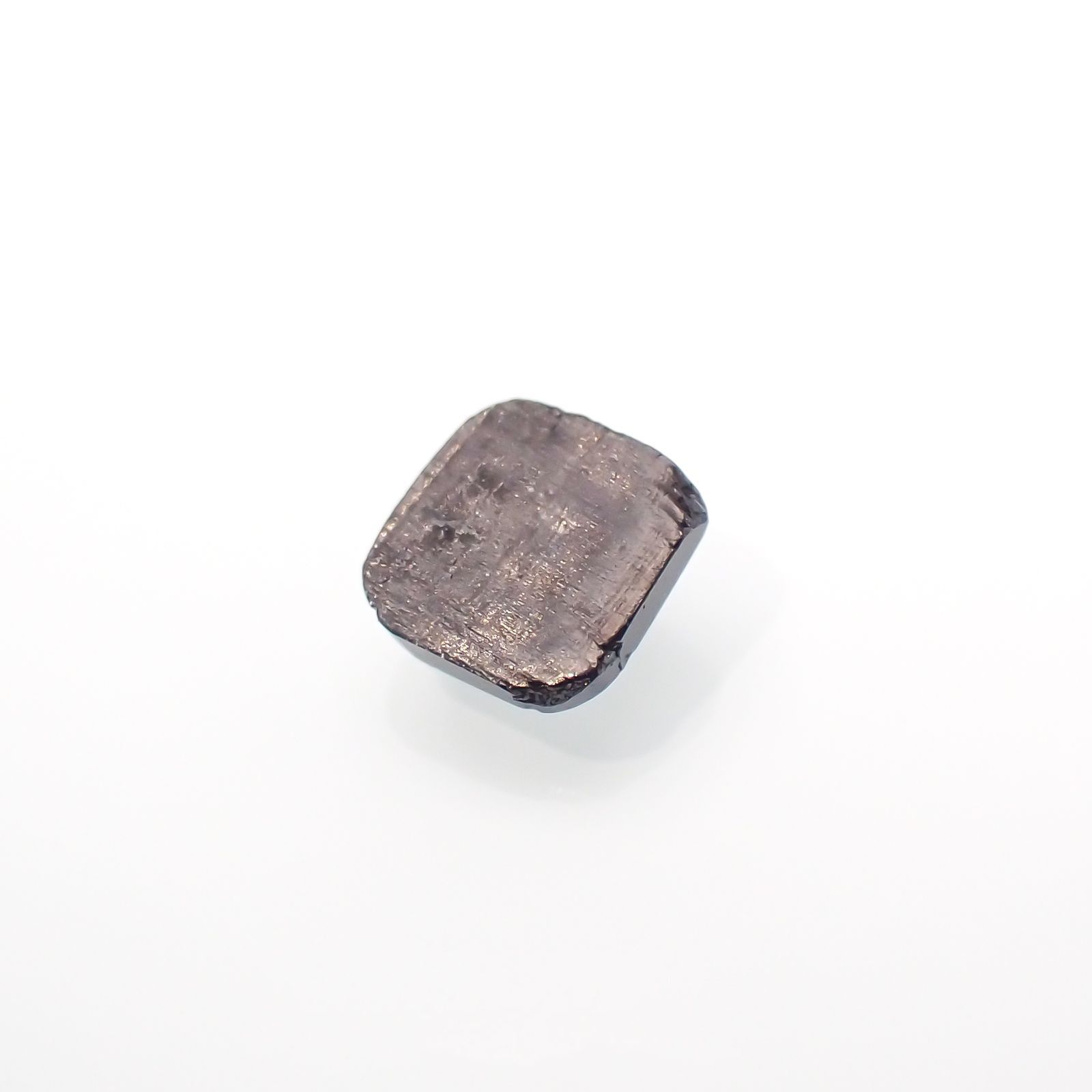 ブラックダイヤモンド(宝石名ダイアモンド) ジンバブエ産 0.31ct 識別済[210812802]4.1×3.9mm前後