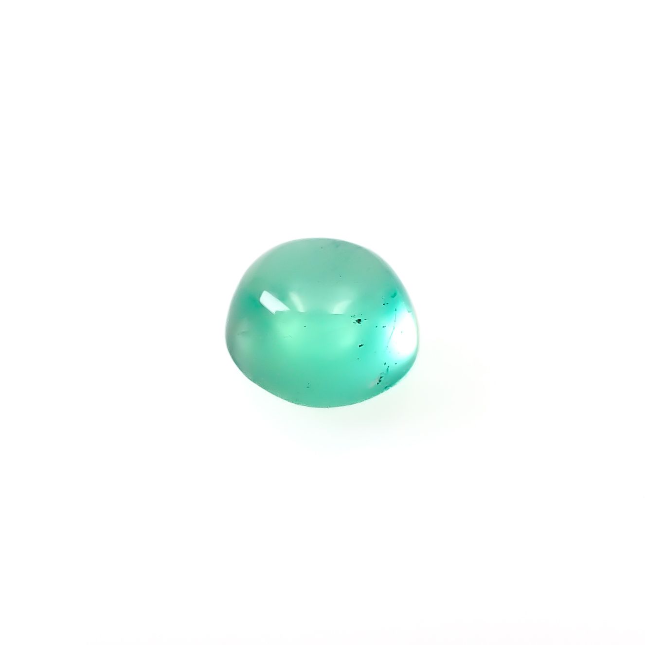 エメラルドキャッツアイ コロンビア産 0.33ct [241229553]4.3x4mm前後