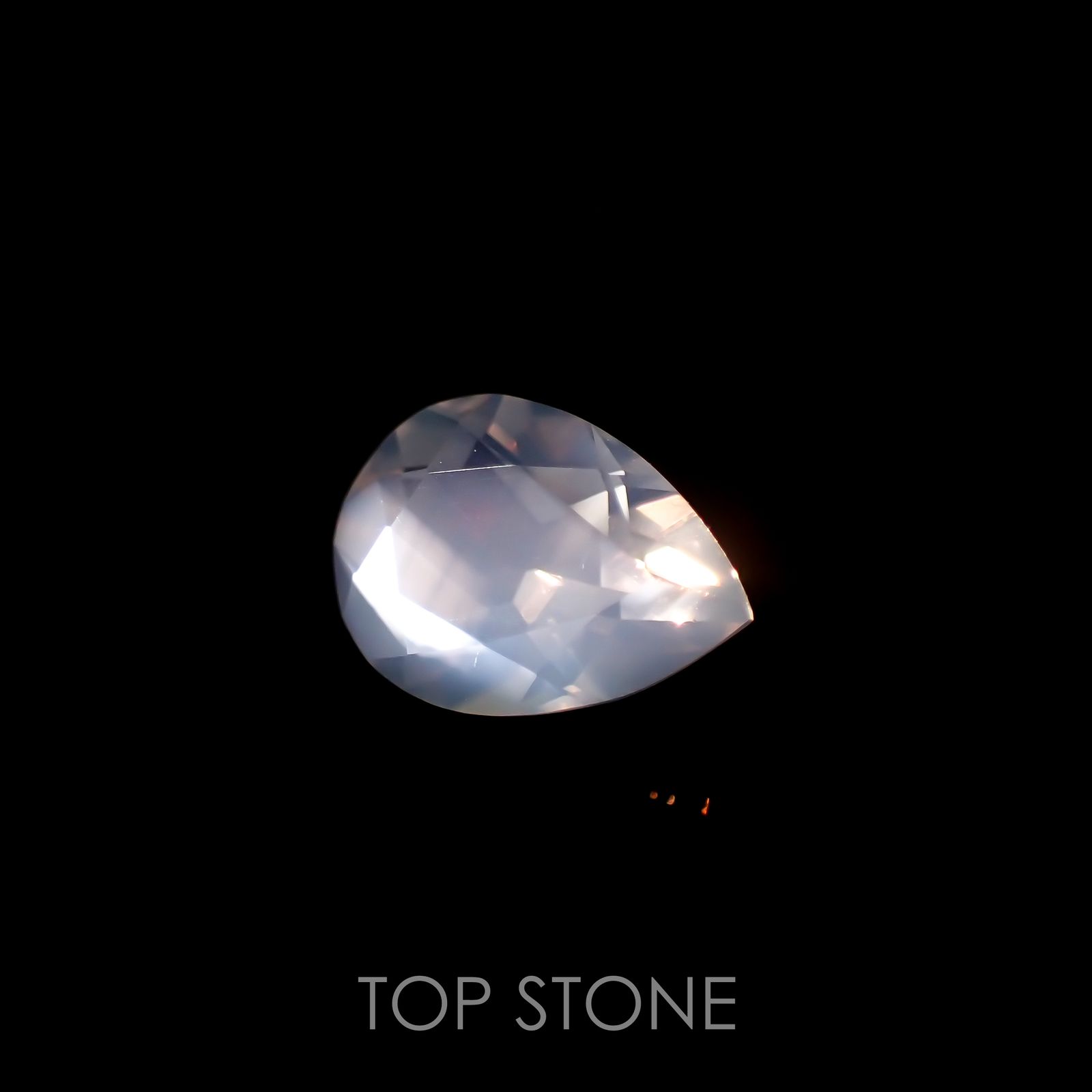 ムーンストーン(宝石名ムーンストーン)インド/スリランカ産 0.57ct 識別済[211113667]7.1x5mm前後