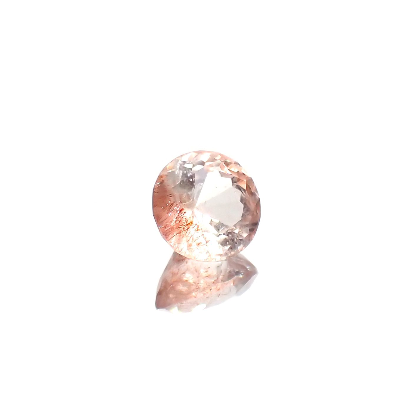 ストロベリークォーツ カザフスタン産 1.13ct[240125503]6.8x6.8mm前後