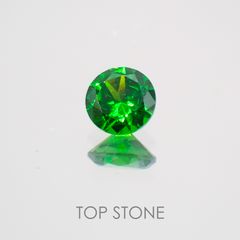 デマントイドガーネット(宝石名デマントイド・ガーネット)  ロシア産 0.166ct ソ付(彩珠)[210410514]3.3×3.3mm前後
