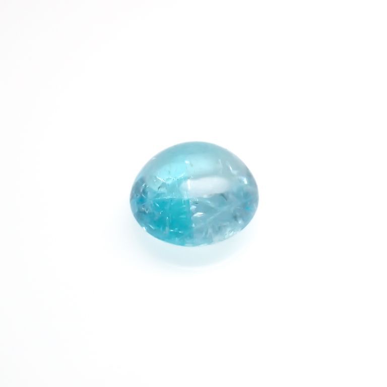 バイカラーパライバトルマリン(宝石名トルマリン/別名パライバ・トルマリン)ブラジル・キントス鉱山産 1.329ct ソ付(宝貴協)[221018763]7.1x7mm前後