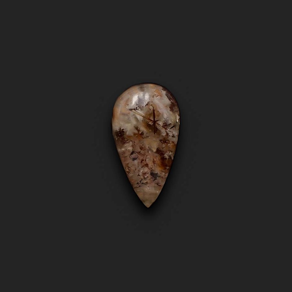ホワイトガーデンクォーツ ブラジル産 59.04ct[230722630]37.5x20.4mm前後