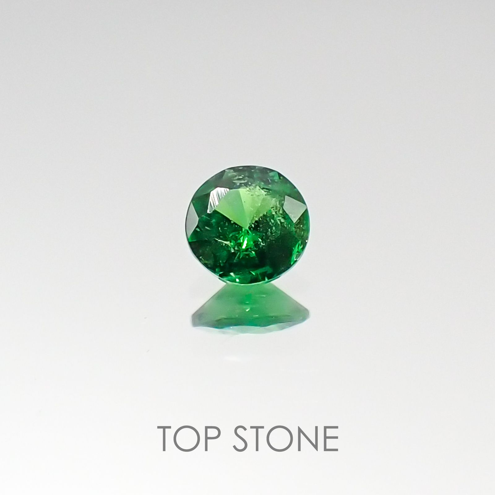 ツァボライト タンザニア産 ルース 0.16ct[20095729]3.5×3.5mm前後