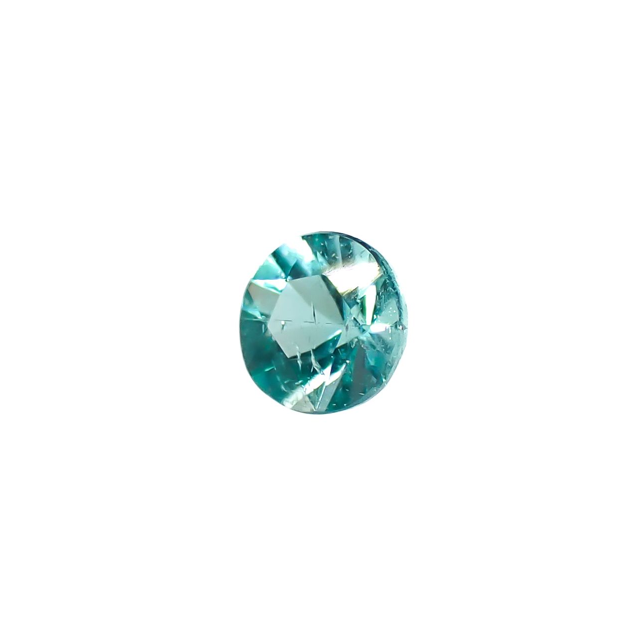 パライバトルマリン ブラジル・パライバ州バターリャ鉱山産 0.035ct [241029350]2x2mm前後