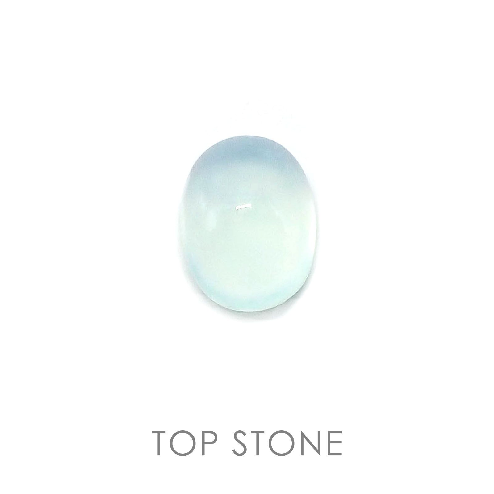 ブルーオパール ペルー産 ルース 0.99ct[20084725]7.9×6.1mm前後