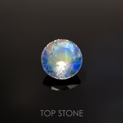 レインボームーンストーン(宝石名ラブラドライト)マダガスカル産 3.83ct 識別済[221018867]10.4x10.3mm前後