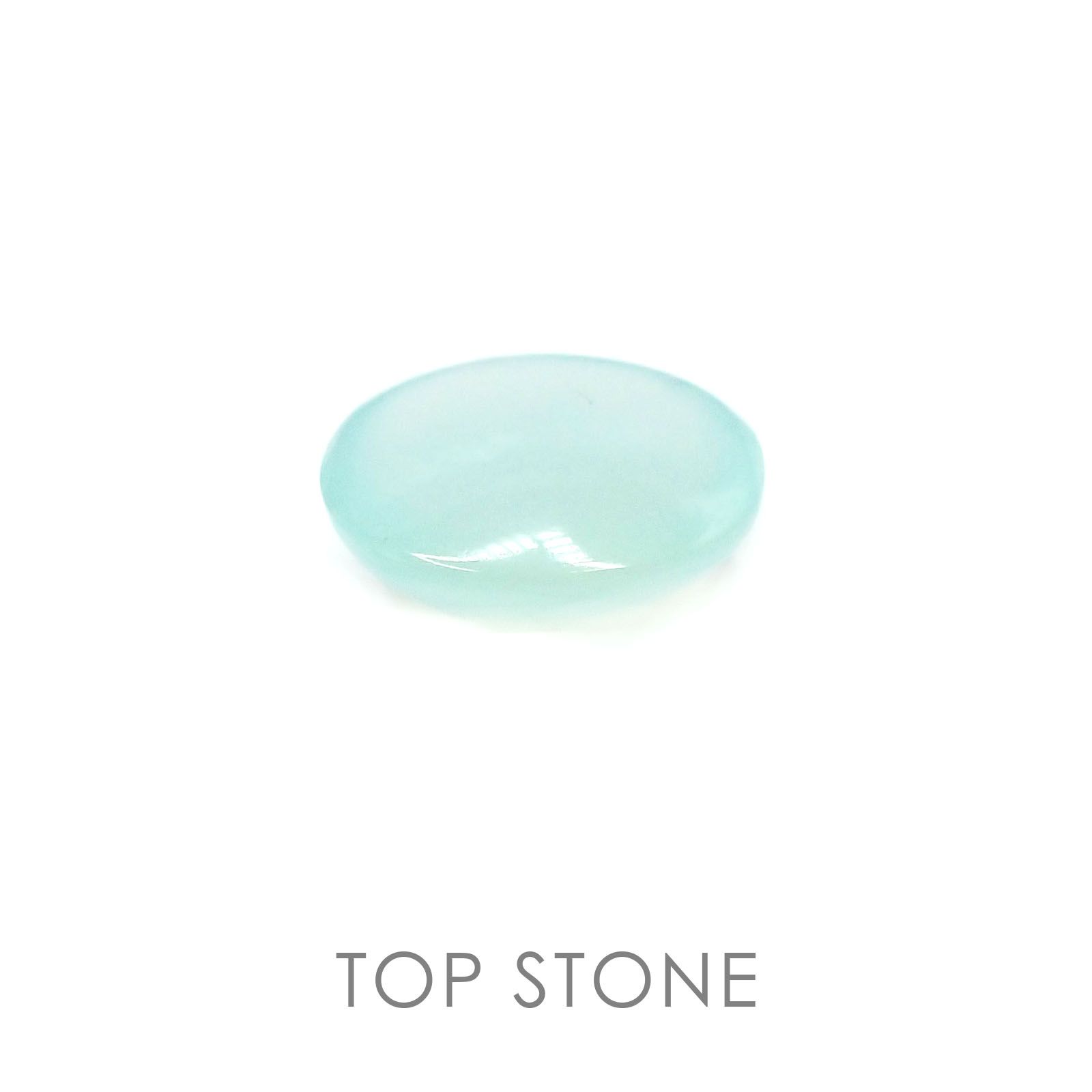 ブルーオパール ペルー産 ルース 1.85ct[20084714]9.9×8.1mm前後