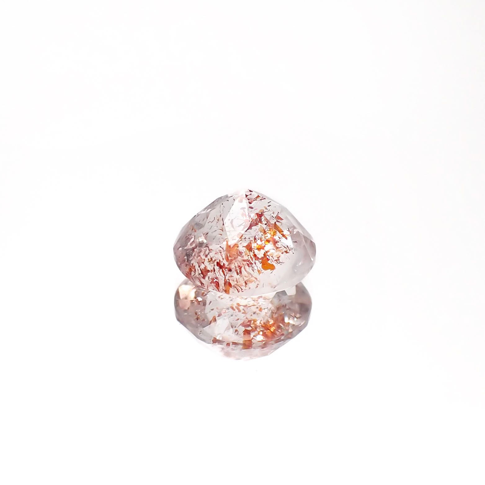 ファイヤークォーツ ナイジェリア産 1.81ct[240326710]7.9x7.9mm前後